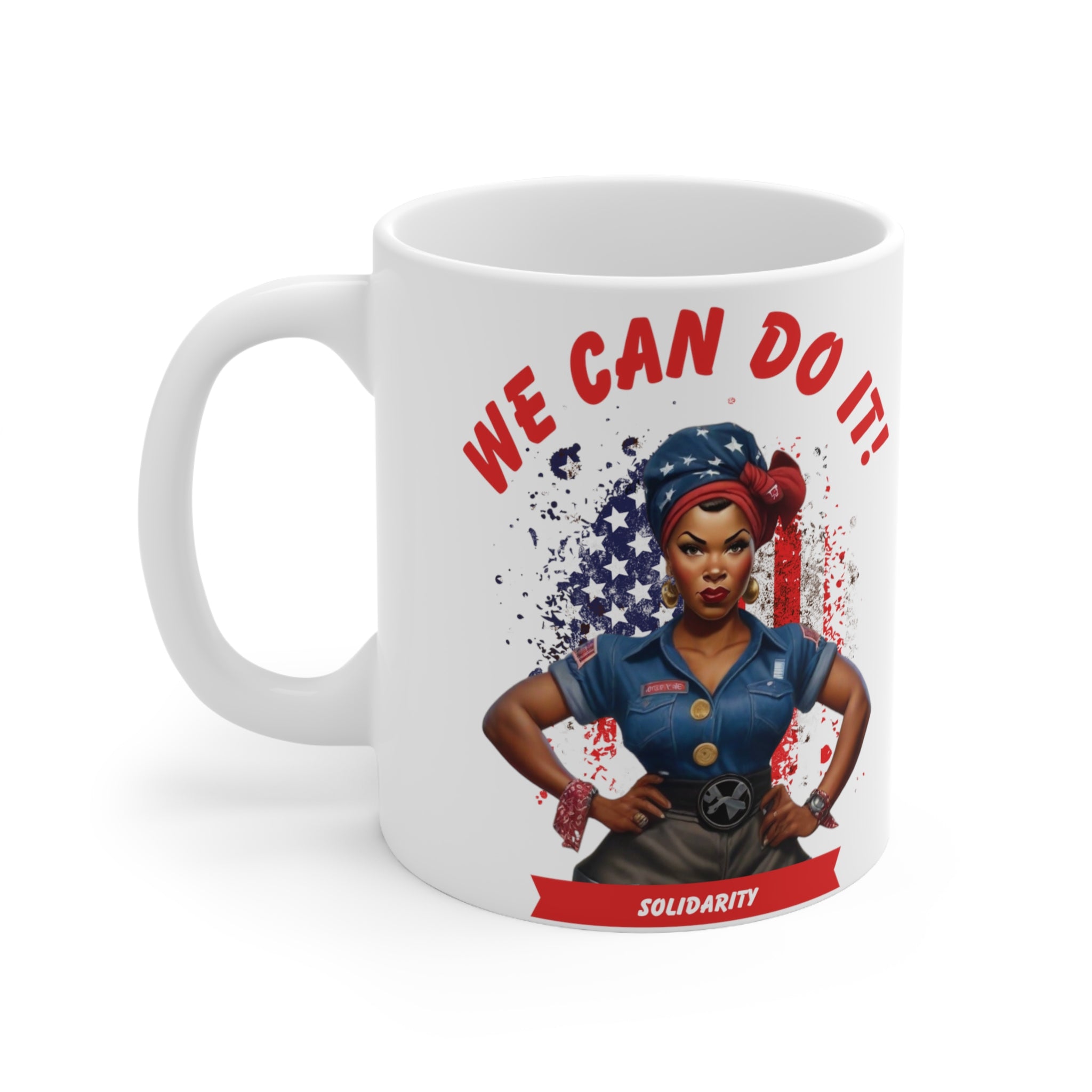 Rosie the Riveter Ceramic Coffee Mug