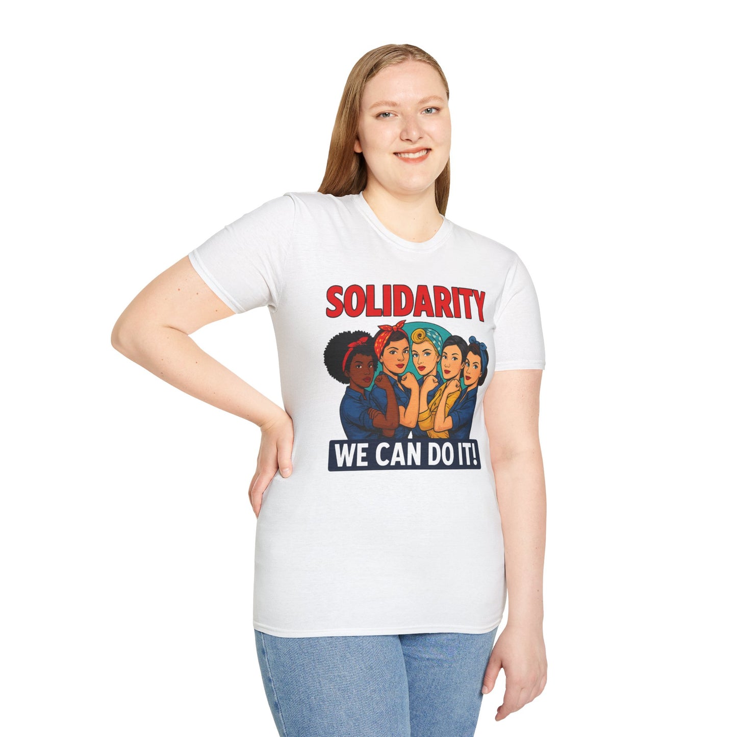 Women's Trades T-Shirt - Solidarity Strong: We Can Do It