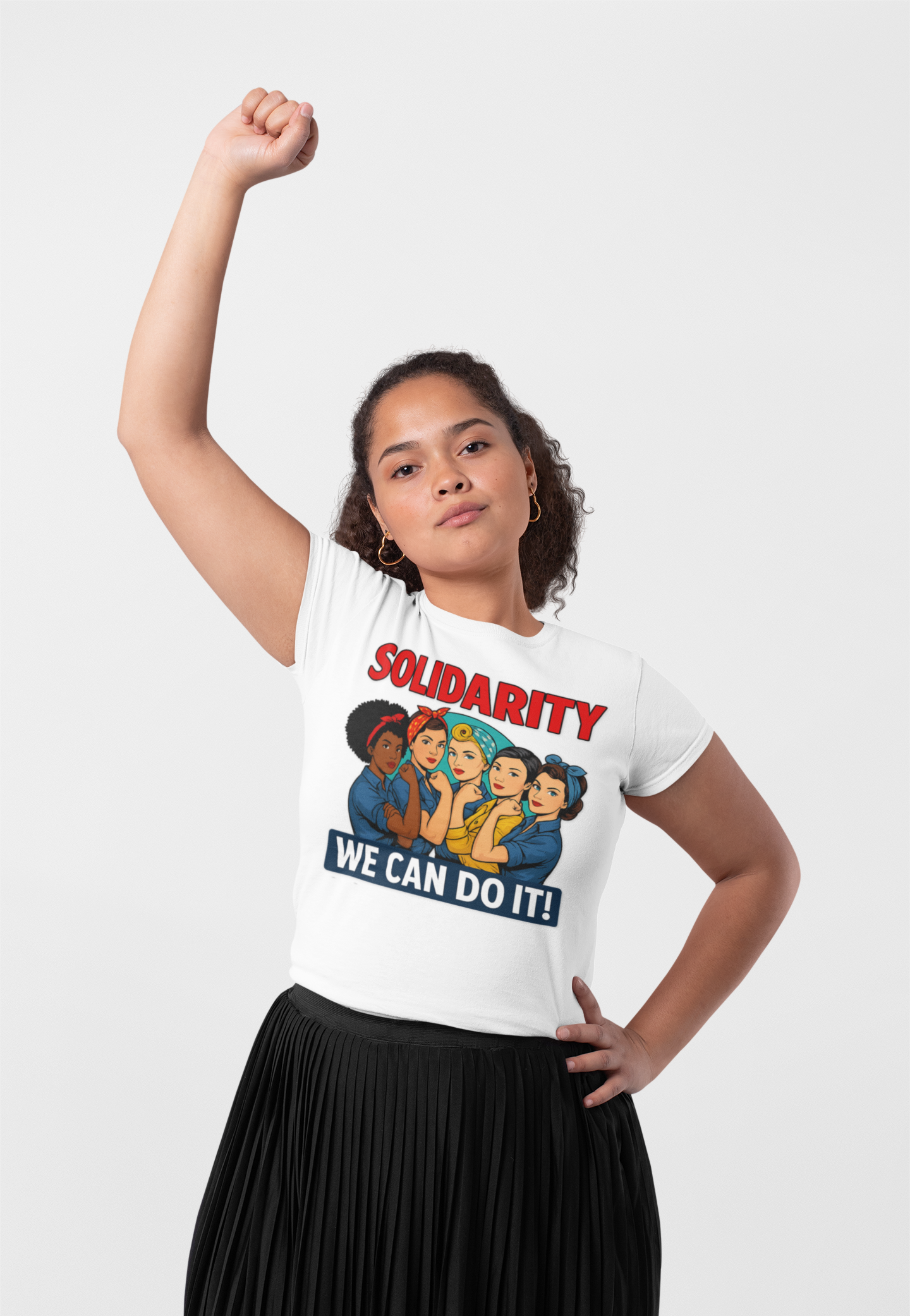 Women's Trades T-Shirt - Solidarity Strong: We Can Do It